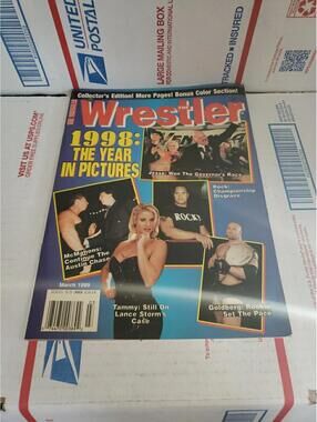 Wrestling The Wrestler Magazine 1998 The Year In Pictures March 1999 ~ Cb52